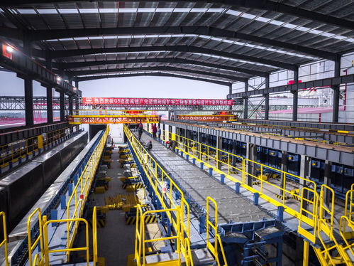 成渝中線高鐵全線首個梁場進入批量生產階段，建設工程設計穩步推進